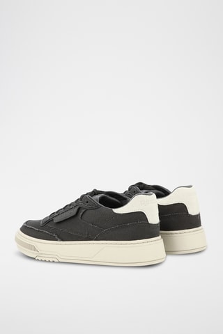 Sneakers in pelle scamosciata Club C LTD - Nero e bianco