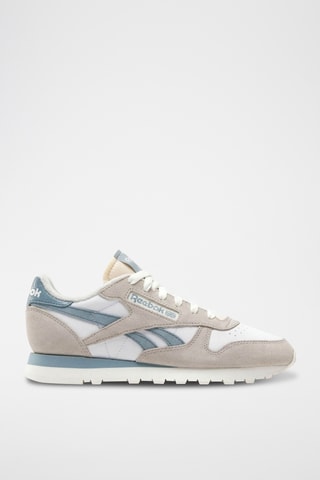Sneakers in pelle Classic - Bianco e beige