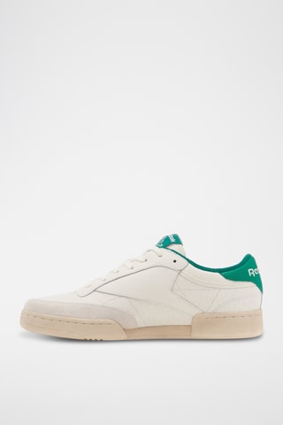 Scarpe da skate in pelle Club C - Bianco