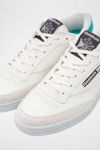 Scarpe da skate in pelle scamosciata Club C - Bianco