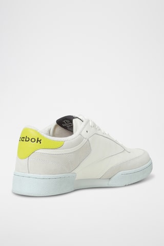 Scarpe da skate in pelle scamosciata Club C - Bianco