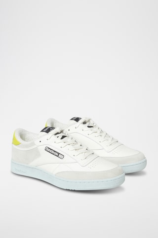 Scarpe da skate in pelle scamosciata Club C - Bianco