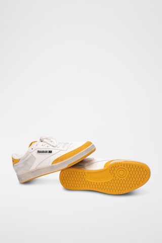 Scarpe da skate in pelle scamosciata Club C - Bianco