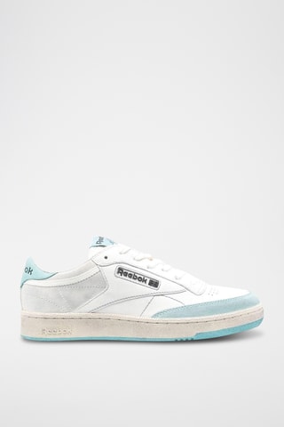 Scarpe da skate in pelle scamosciata Club C - Bianco