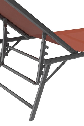 2 chaises longues Malaga - 175 x 55 x 30 cm