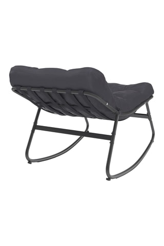 2 fauteuils de jardin à bascule - 108 x 73 x 64 cm