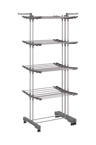 Séchoir extensible 4 niveaux pliable - 50 m d'étendage