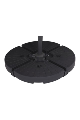 4 dalles de parasol - 48 x 48 x 7,5 cm