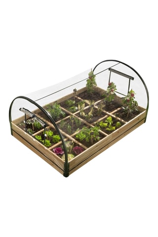 2 serres de potager 12 compartiments - 115 x 80 x 54 cm