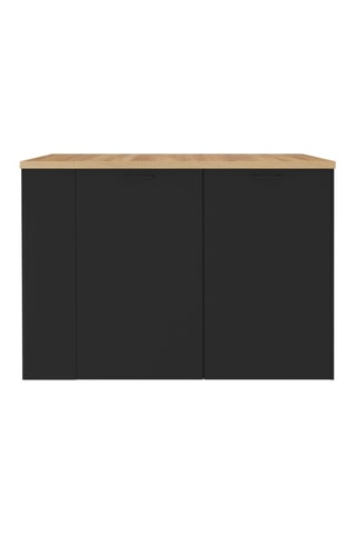 Ilot central de cuisine 2 portes - 120 x 90 x 70 cm