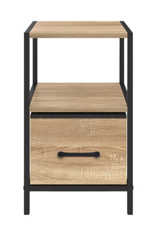 2 tables de chevet 1 tiroir Iris - 30 x 50 x 30 cm