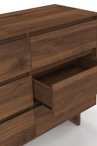 Commode 6 tiroirs  Yumi - 108 x 40 x 80 cm