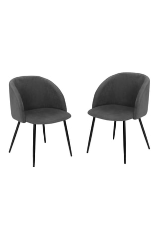2 chaises Nina - 52 x 60 x 79 cm