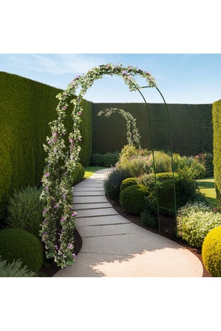 2 arches de jardin -  - 150 x 235 x 40 cm
