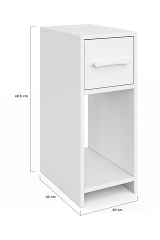 2 tables de chevet Uma - 38 x 40 x 132 cm