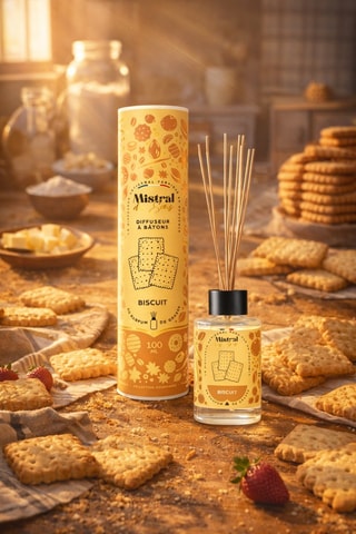 Difusor de perfume - Bolacha - 100 ml 