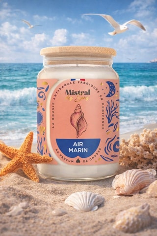 Air marin - Vela perfumada