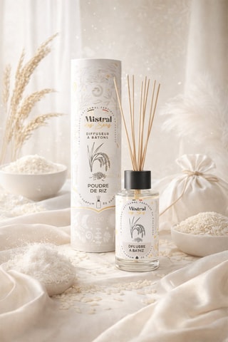 Pó de arroz - Difusor de perfume - 100 ml