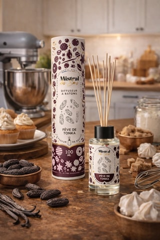 Fève de Tonka - Difusor de perfume - 100 ml