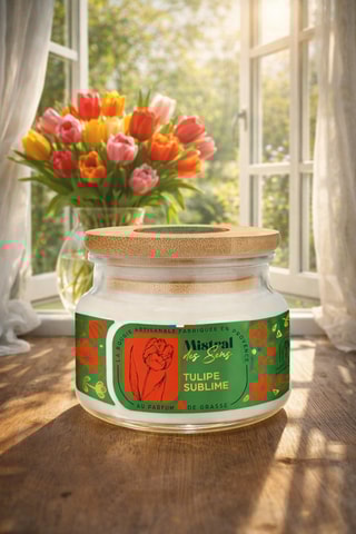 Tulipa sublime - Vela perfumada