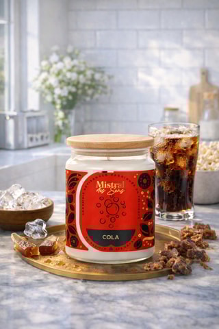 Cola com gás - Vela perfumada