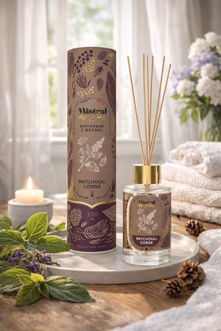 Patchouli intenso - Difusor de perfume - 100 ml