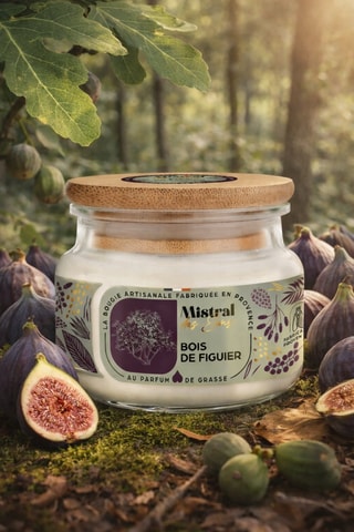 Madeira de figueira - Vela perfumada