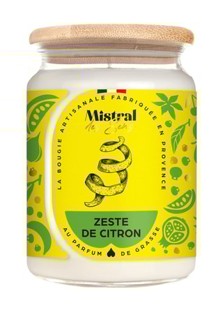 Raspa de limão - Vela perfumada