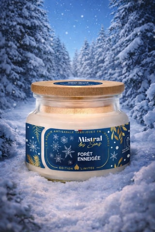 Vela perfumada copo modelo médio modelo - Forêt enneigée  - 300 ml