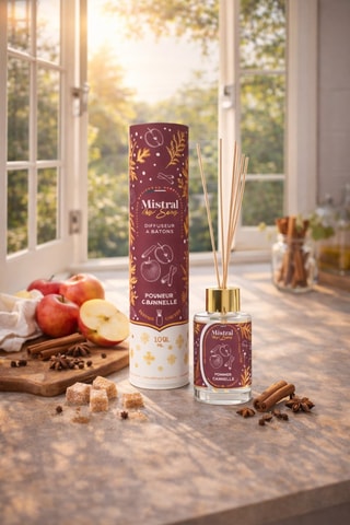 Difusor de perfume - Maçã canela - 100 ml 