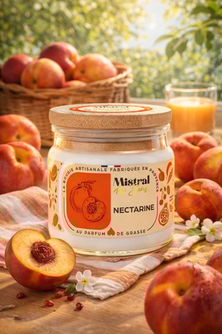 Nectarina - Vela perfumada