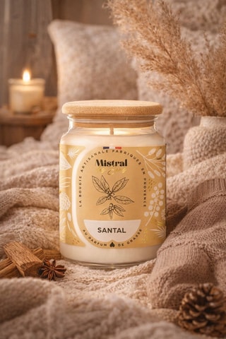 Santal - Vela perfumada