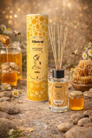 Mel cremoso - Difusor de perfume - 100 ml