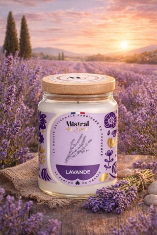 Lavanda - Vela perfumada