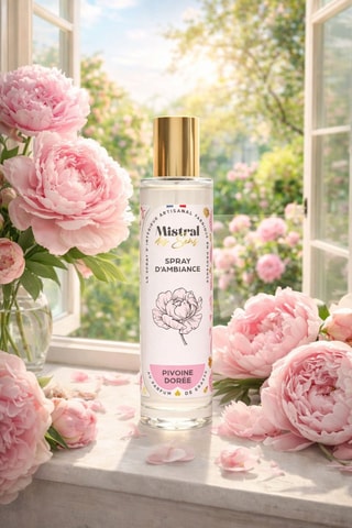 Peônia dourada - Perfume de interior - 100 ml