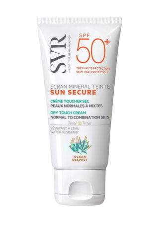 Sun Secure Minerale Getinte Zonnebrandcrème SPF50+ Droge Touch Geschikt voor de gevoelige huid - 60 ml