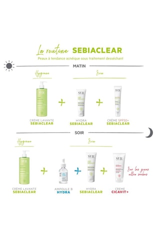Hydraterende Crème Sebiaclear Voor de acnehuid- 40 ml