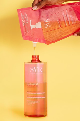 Reinigingsgel refill Topialyse Geschikt voor elk huidtype - 1 l