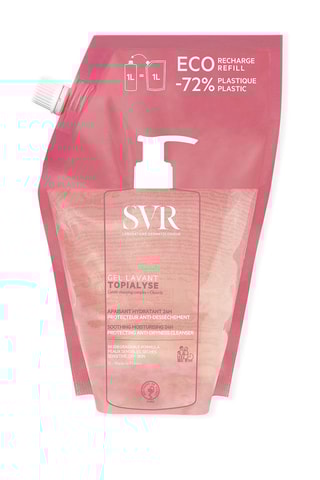 Reinigingsgel refill Topialyse Geschikt voor elk huidtype - 1 l