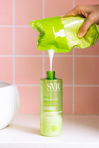 Navulling Hydraterende & Kalmerende Cleansing Cream Sebiaclear - Voor de gevoelige, kwetsbare en geïrriteerde huid - 400 ml