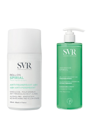 Roll-on Spirial en Wash-Deodorant Gel Spirial - 50 en 400 ml