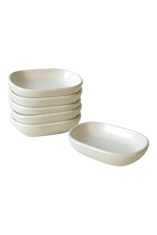 6 ciotole aperitivo in ceramica - 11 cm