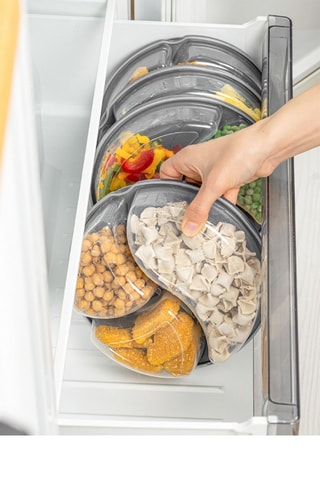 8 contenitori salvafreschezza in plastica senza BPA