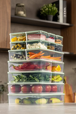 20 contenitori salvafreschezza - 350 / 1650 / 1750 / 3500 ml