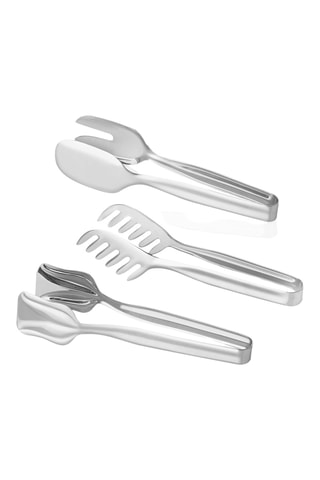 3 pinze in acciaio inossidabile Servismasa3 