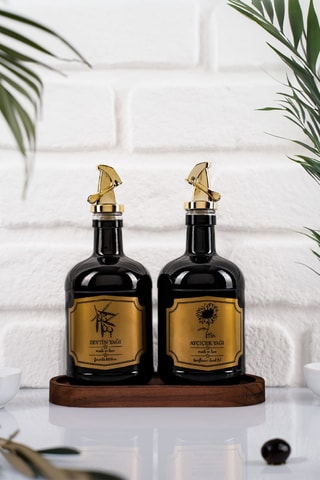 2 distributori d’olio - 50 cl