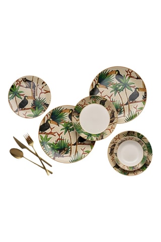 Servizio in ceramica Toucan - 24 pezzi