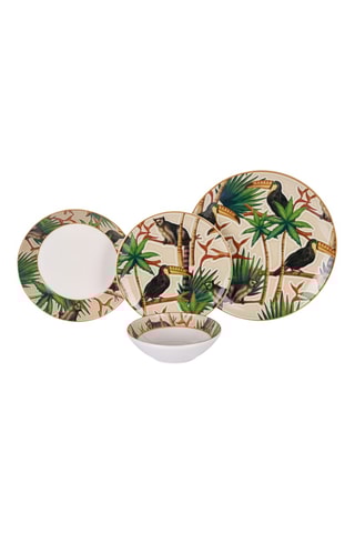 Servizio in ceramica Toucan - 24 pezzi