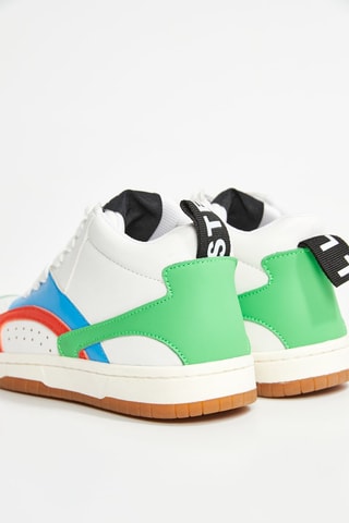 Zapatillas altas - Blanco