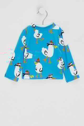 Camiseta de baño - Azul pato